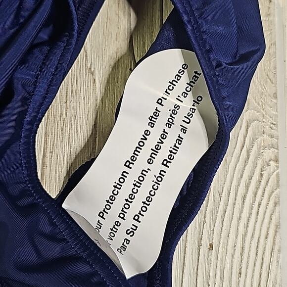 Speedo Pro LT Swim Team Navy One Piece Swimsuit Womens Size 30 NWT - Picture 8 of 10